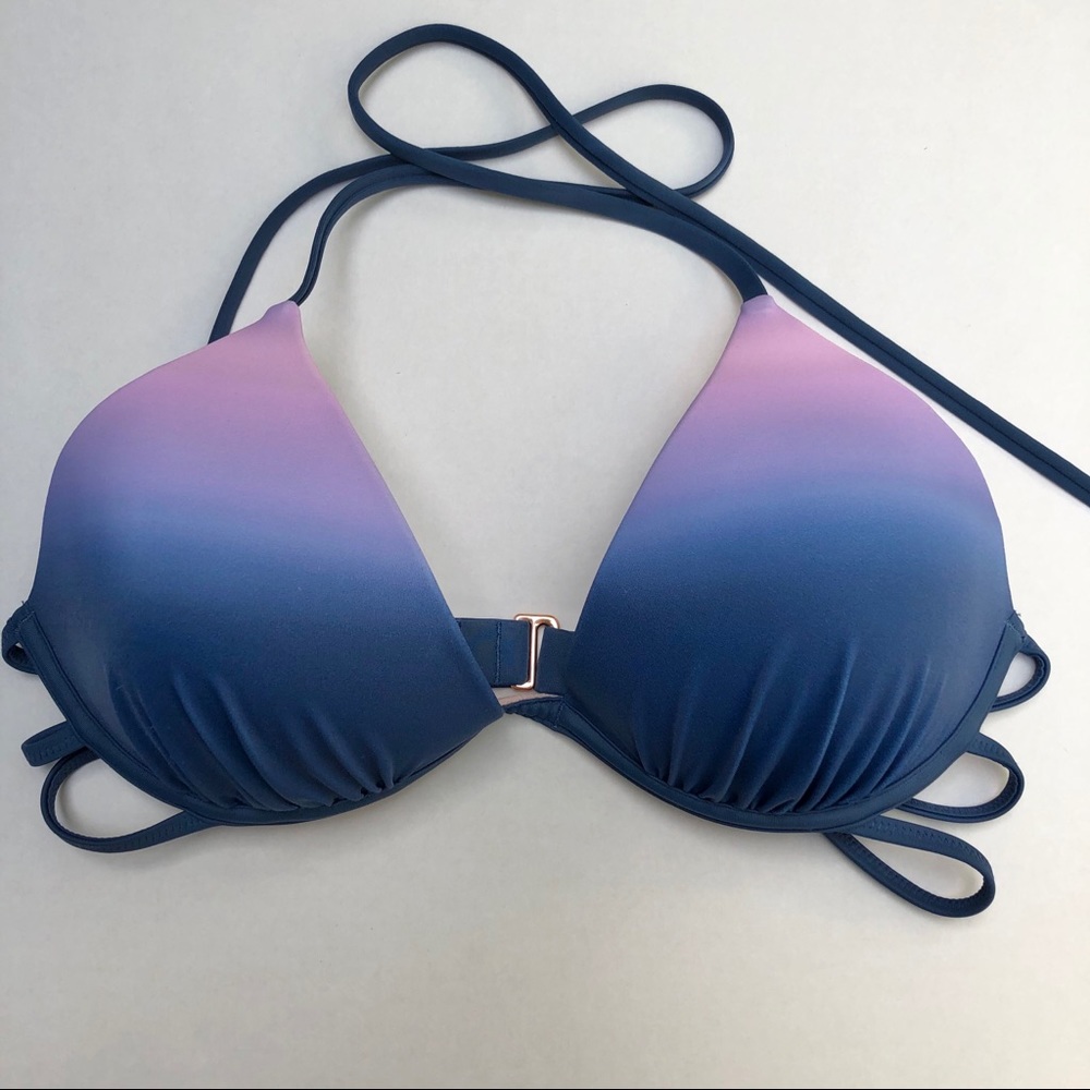Shade & Shore Tropics Strappy Ombré Bikini Top